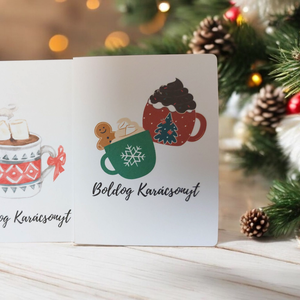 Karácsonyi képeslap csomag - print - karácsony - karácsonyi ajándékozás - karácsonyi képeslap, üdvözlőlap, ajándékkísérő - Meska.hu