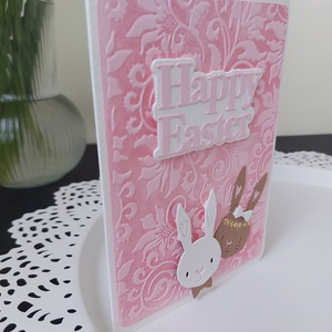 Húsvéti képeslap - nyuszik 1. - otthon & életmód - papír, írószer - ajándékozás kellékei - képeslap, üdvözlőlap - Meska.hu