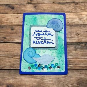 Képeslap - tengeri kagylós - otthon & életmód - papír, írószer - ajándékozás kellékei - képeslap, üdvözlőlap - Meska.hu