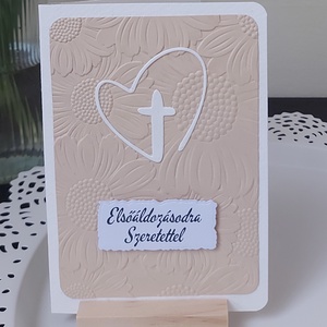 Elsőáldozásra pénzatadó, Otthon & Életmód, Vallás, Kereszt, Papírművészet, Mindenmás, MESKA
