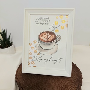 Anyák napi képkeret 4. - közös kávézás - Meska.hu