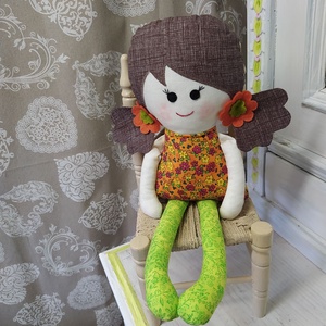 Sáfrány-textil baba - játék & sport - baba & babaház - baba - Meska.hu