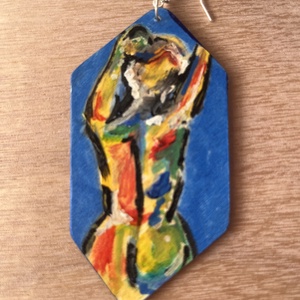 Inspired by body - ékszer - fülbevaló - lógó fülbevaló - Meska.hu
