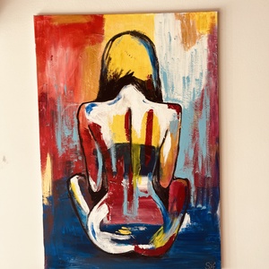 Unbound � eredeti akrilfestmény, 70x100 cm - művészet - festmény - akril - Meska.hu