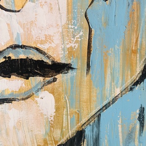 I see you � eredeti akrilfestmény, 60x80 cm - művészet - festmény - akril - Meska.hu