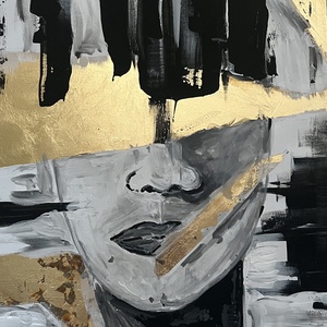 The Parts I Keep - akril festmény (30x40 cm) - művészet - festmény - akril - Meska.hu