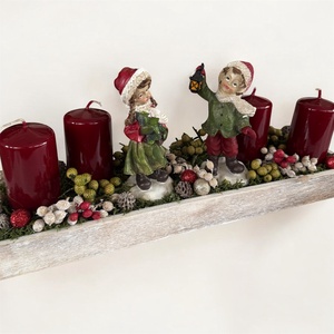 Adventi asztaldísz - karácsony - adventi díszek - adventi asztaldísz - Meska.hu