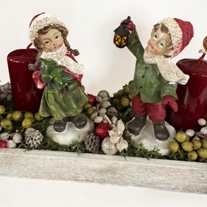 Adventi asztaldísz - karácsony - adventi díszek - adventi asztaldísz - Meska.hu