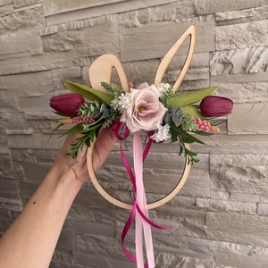 Nyuszis ajtó/ablakdísz - Meska.hu