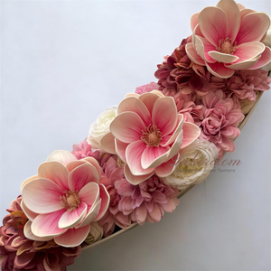 Virágos asztaldísz - otthon & életmód - dekoráció - asztal és polc dekoráció - asztaldísz - Meska.hu