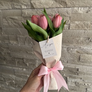 Anyák napi tulipáncsokor - Meska.hu