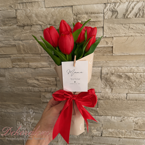 Tulipáncsokor - otthon & életmód - virágdekoráció - virágok - virágcsokor - Meska.hu