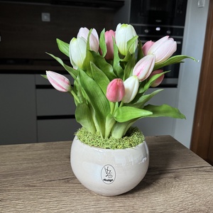 Tulipán dekoráció - Meska.hu