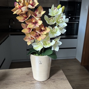 Orchidea dekoráció - Meska.hu