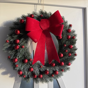 Karácsonyi kopogtató - karácsony - adventi díszek - adventi ajtódísz - Meska.hu