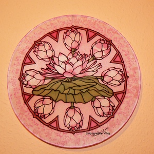 Tudás Feng Shui Selyem mandala kép - otthon & életmód - dekoráció - spiritualitás - mandala - Meska.hu