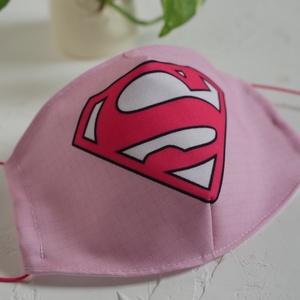 Mosható maszk, Supergirl - Meska.hu