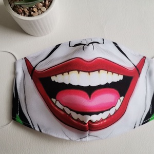 Mosható maszk, Joker - Meska.hu