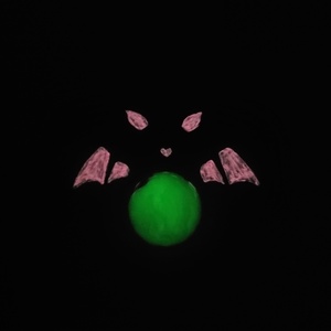 DIY pulóverre rögzíthető világító halloweeni dekor gyerekeknek- denevér - diy (csináld magad) - egységcsomag - Meska.hu