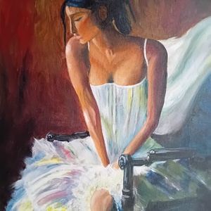 Balerina, előadás után - Meska.hu