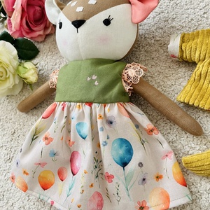 Őzikelány - játék & sport - plüssállat & játékfigura - őzike, szarvas - Meska.hu