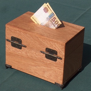 Fa persely - otthon & életmód - dekoráció - Meska.hu