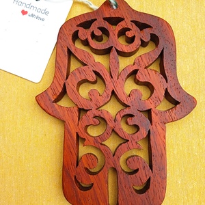 Fatima keze ( amulett ) 1-5., Otthon & Életmód, Dekoráció, Fali és függő dekoráció, Falra akasztható dekor, Famegmunkálás, MESKA