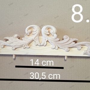 Fa faragott dísz - 8., Kellékek & szerszámok, Dekorációs kellékek, Egyéb kellékek, , MESKA