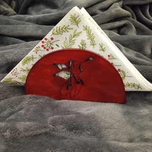 Angyalkás szalvétatartó- 3, Otthon & Életmód, Dekoráció, Asztal és polc dekoráció, Asztaldísz, , MESKA