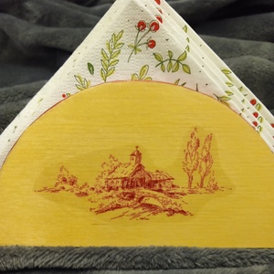 Fa szalvétatató - 3. - otthon & életmód - dekoráció - asztal és polc dekoráció - asztaldísz - Meska.hu