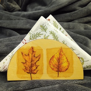 Fa szalvétatató - 4., Otthon & Életmód, Dekoráció, Asztal és polc dekoráció, Asztaldísz, , MESKA