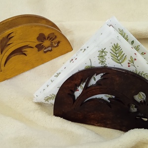 Fa szalvétatartó - 8. - Meska.hu