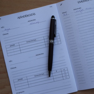 Nyomtatható jegyzetfüzet - az év fontos napjai - otthon & lakás - papír írószer - jegyzetfüzet & napló - Meska.hu
