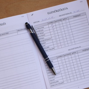 Nyomtatható jegyzetfüzet - gépjárműnapló - otthon & lakás - papír írószer - jegyzetfüzet & napló - Meska.hu