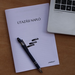 Nyomtatható jegyzetfüzet - utazási napló - otthon & életmód - papír, írószer - jegyzetfüzet & napló - Meska.hu