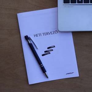 Nyomtatható jegyzetfüzet - heti tervező, Otthon & Életmód, Papír írószer, Jegyzetfüzet & Napló, Mindenmás, MESKA