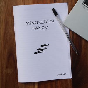 Nyomtatható jegyzetfüzet - menstruációs napló, Otthon & Életmód, Papír, írószer, Jegyzetfüzet & Napló, Mindenmás, MESKA