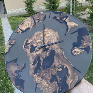 Epoxy óra, Otthon & Életmód, Dekoráció, Fali és függő dekoráció, Falióra & óra, Famegmunkálás, MESKA