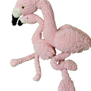 Horgolt flamingo, Játék & Sport, Plüssállat & Játékfigura, Más figura, Horgolás, MESKA