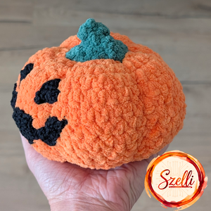 Horgolt tök - otthon & életmód - dekoráció - halloween - halloweeni asztaldísz - Meska.hu