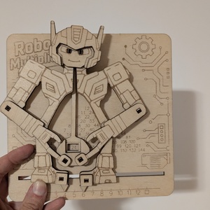 Robotos szórzótábla játék - Meska.hu