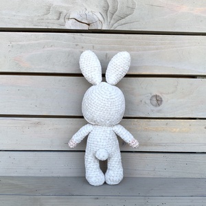 Nyuszi baba - mini - játék & sport - plüssállat & játékfigura - nyuszi - Meska.hu