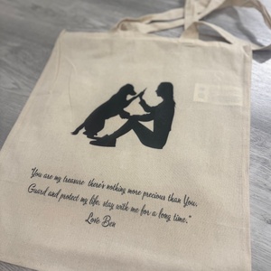 Egyedi vászontáska  Bármilyen mintával kérhető - táska & tok - bevásárlás & shopper táska - shopper, textiltáska, szatyor - Meska.hu