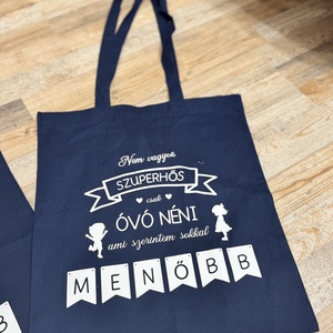 Személyre szabható pamut bevásárló táska  több színben - táska & tok - bevásárlás & shopper táska - shopper, textiltáska, szatyor - Meska.hu
