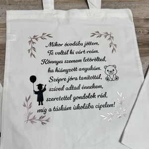 Személyre szabható pamut bevásárló táska  több színben - táska & tok - bevásárlás & shopper táska - shopper, textiltáska, szatyor - Meska.hu