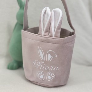 Húsvéti egyediesített kis kosár, Ünnepi díszek, dekorációk, Húsvéti díszek és dekorációk, Húsvéti kosár, Mindenmás, MESKA