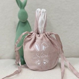 Húsvéti egyediesített kis zsák, Ünnepi díszek, dekorációk, Húsvéti díszek és dekorációk, Húsvéti kosár, Mindenmás, MESKA