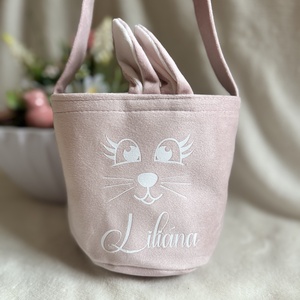 Húsvéti egyediesített kis kosár - ünnepi díszek, dekorációk - húsvéti díszek és dekorációk - húsvéti kosár - Meska.hu