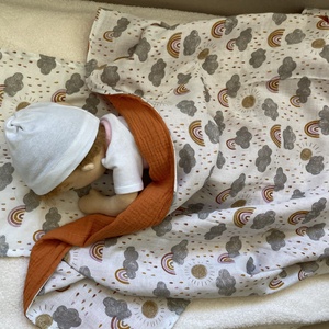 Duplagéz takaró - otthon & életmód - babaszoba, gyerekszoba - babatakaró, gyerek pléd - Meska.hu