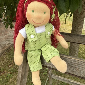 Waldorf baba - játék & sport - készségfejlesztő és logikai játék - montessori szivárvány, waldorf játékok - Meska.hu